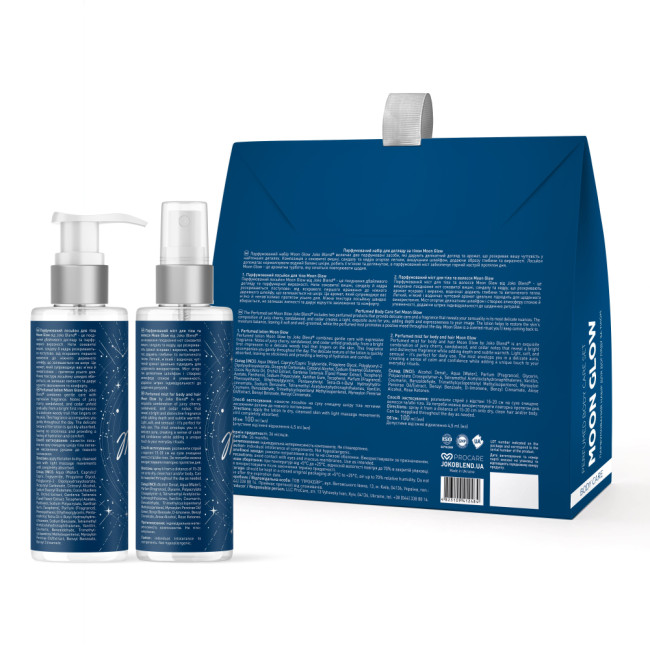 Парфумований набір для догляду за тілом Moon Glow Joko Blend 100 мл + 100 мл, фото 4 Парфумований набір для догляду за тілом Moon Glow Joko Blend 100 мл + 100 мл, фото 4